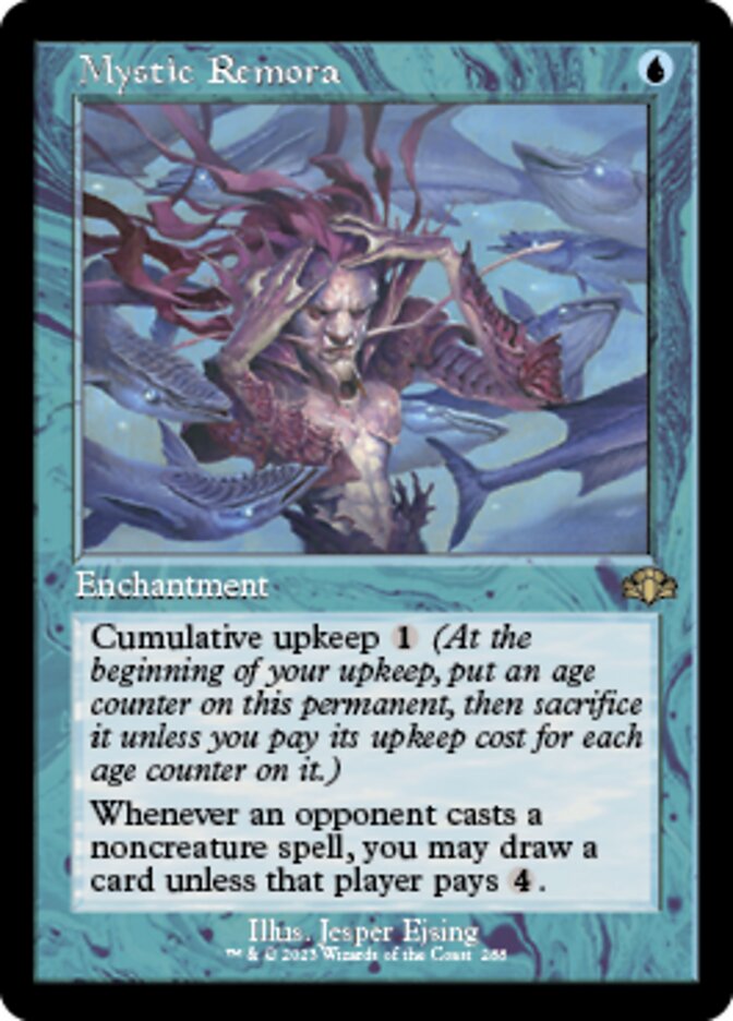 Mystic Remora (Retro) [Dominaria Remastered] Magic: The Gathering