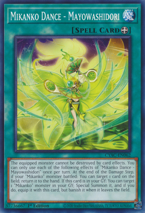 Mikanko Dance - Mayowashidori [CYAC-EN062] Common Yu-Gi-Oh!