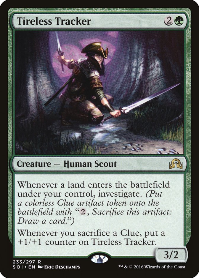 Tireless Tracker [Shadows over Innistrad] Magic: The Gathering