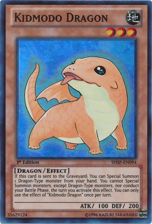 Kidmodo Dragon [SHSP-EN094] Super Rare Yu-Gi-Oh!