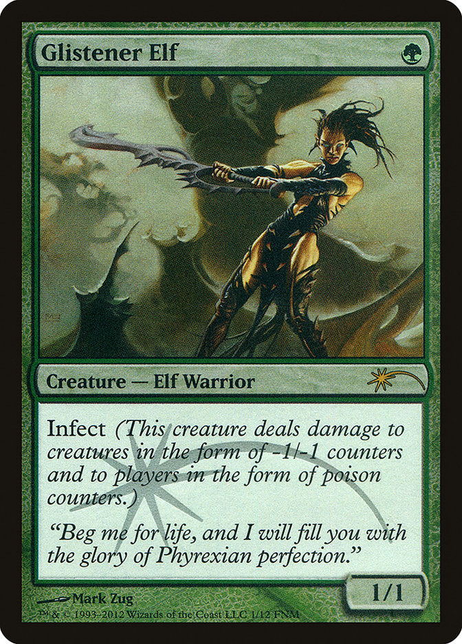 Glistener Elf [Friday Night Magic 2012] Magic: The Gathering