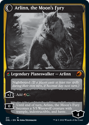 Arlinn, the Pack's Hope // Arlinn, the Moon's Fury [Innistrad: Double Feature] Magic: The Gathering
