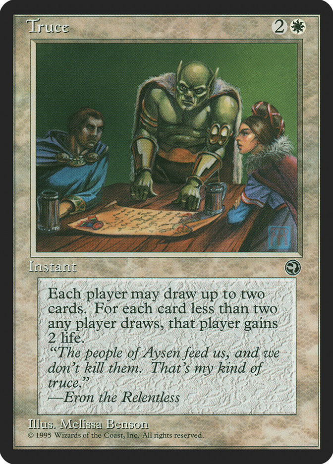 Truce [Homelands] Magic: The Gathering
