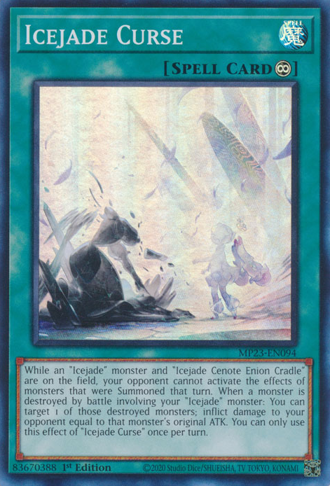 Icejade Curse [MP23-EN094] Super Rare Yu-Gi-Oh!