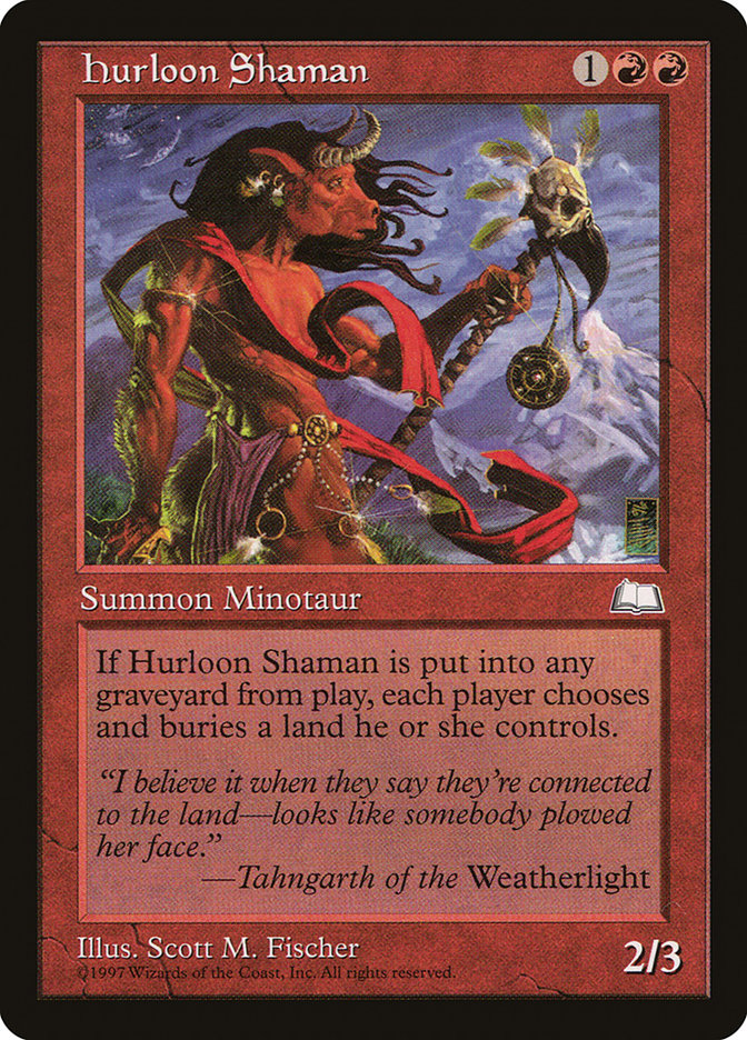 Hurloon Shaman [Weatherlight] Magic: The Gathering