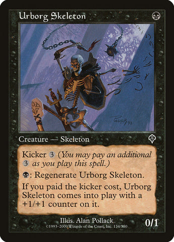 Urborg Skeleton [Invasion] Magic: The Gathering