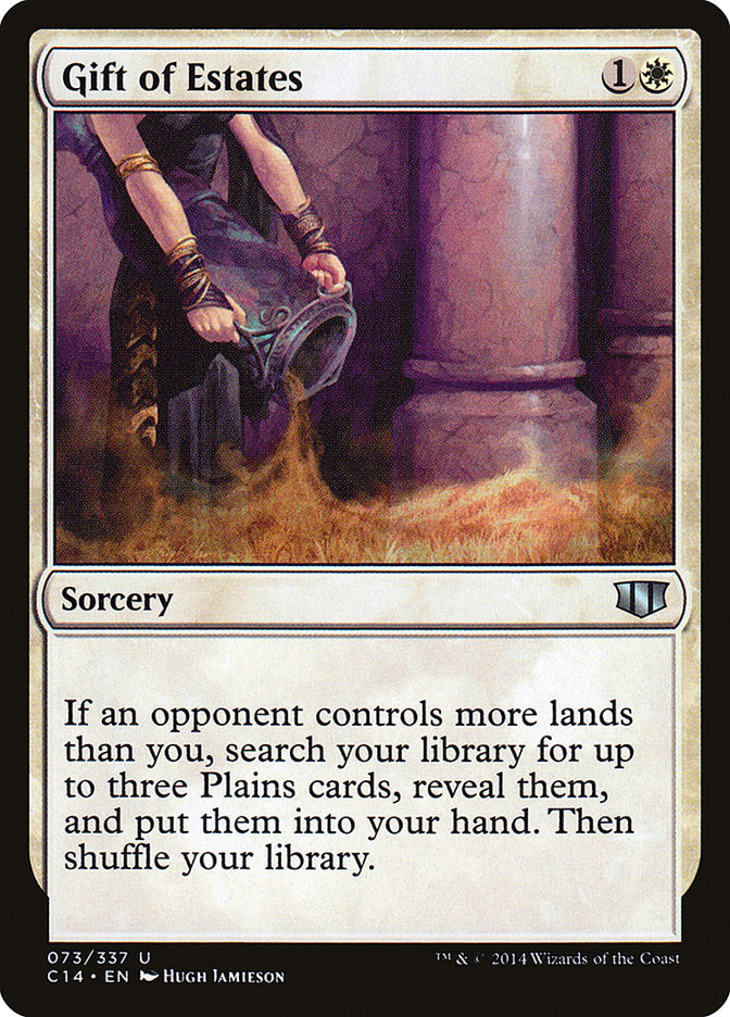 Gift of Estates [Commander 2014] Magic: The Gathering