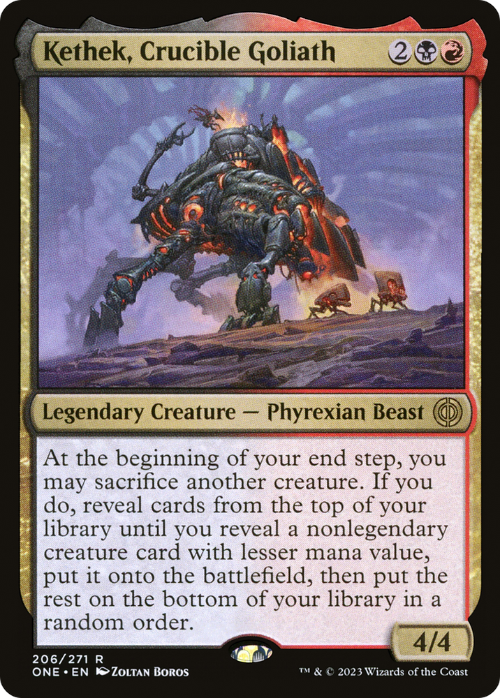 Kethek, Crucible Goliath [Phyrexia: All Will Be One] Magic: The Gathering