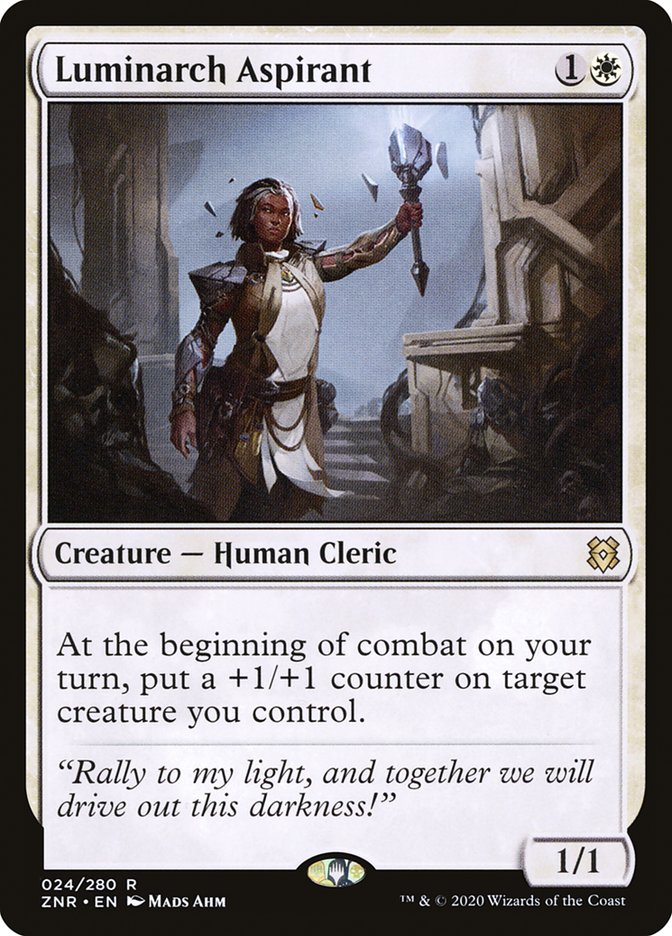 Luminarch Aspirant [Zendikar Rising] Magic: The Gathering