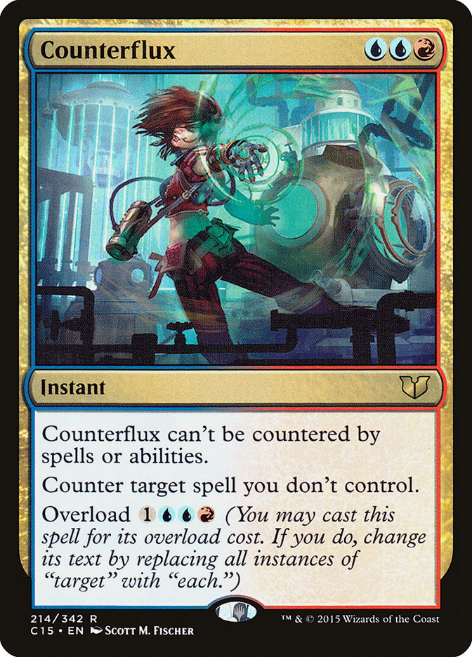 Counterflux [Commander 2015] Magic: The Gathering
