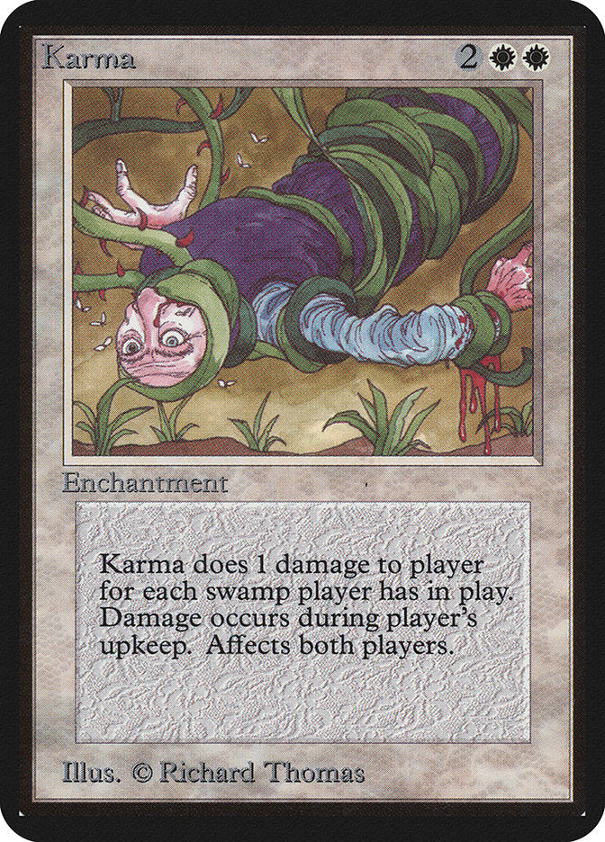 Karma [Alpha Edition] Magic: The Gathering