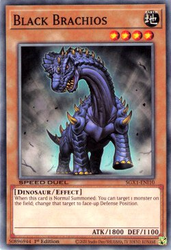 Black Brachios [SGX1-ENI10] Common Yu-Gi-Oh!