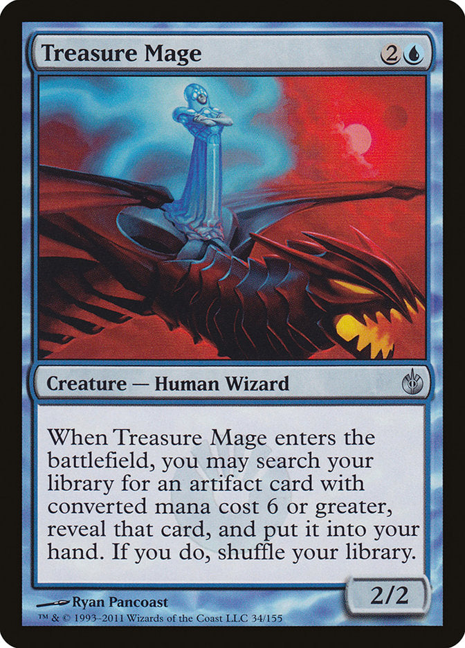 Treasure Mage [Mirrodin Besieged] Magic: The Gathering