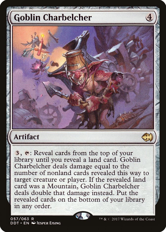 Goblin Charbelcher [Duel Decks: Merfolk vs. Goblins] Magic: The Gathering