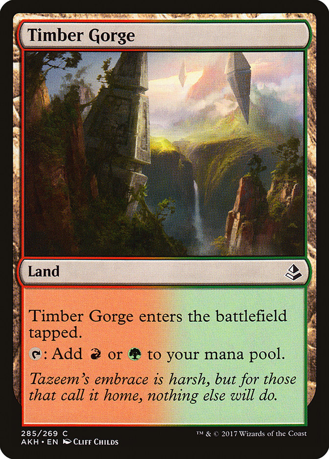 Timber Gorge [Amonkhet] Magic: The Gathering