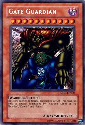 Gate Guardian [MRD-EN000] Secret Rare Yu-Gi-Oh!