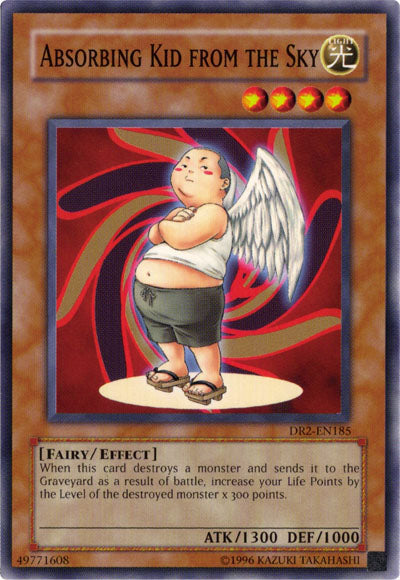 Absorbing Kid from the Sky [DR2-EN185] Common Yu-Gi-Oh!