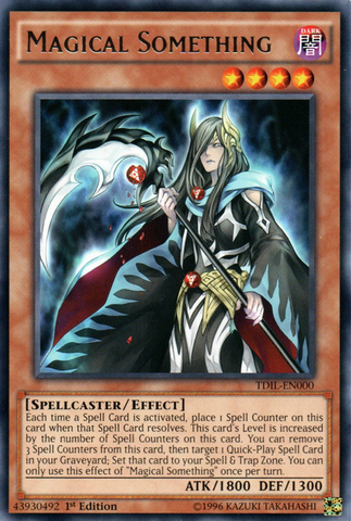 Magical Something [TDIL-EN000] Rare Yu-Gi-Oh!