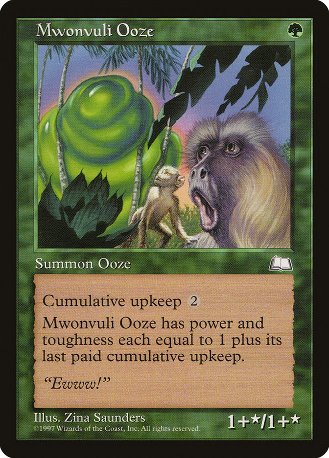Mwonvuli Ooze [Weatherlight] Magic: The Gathering