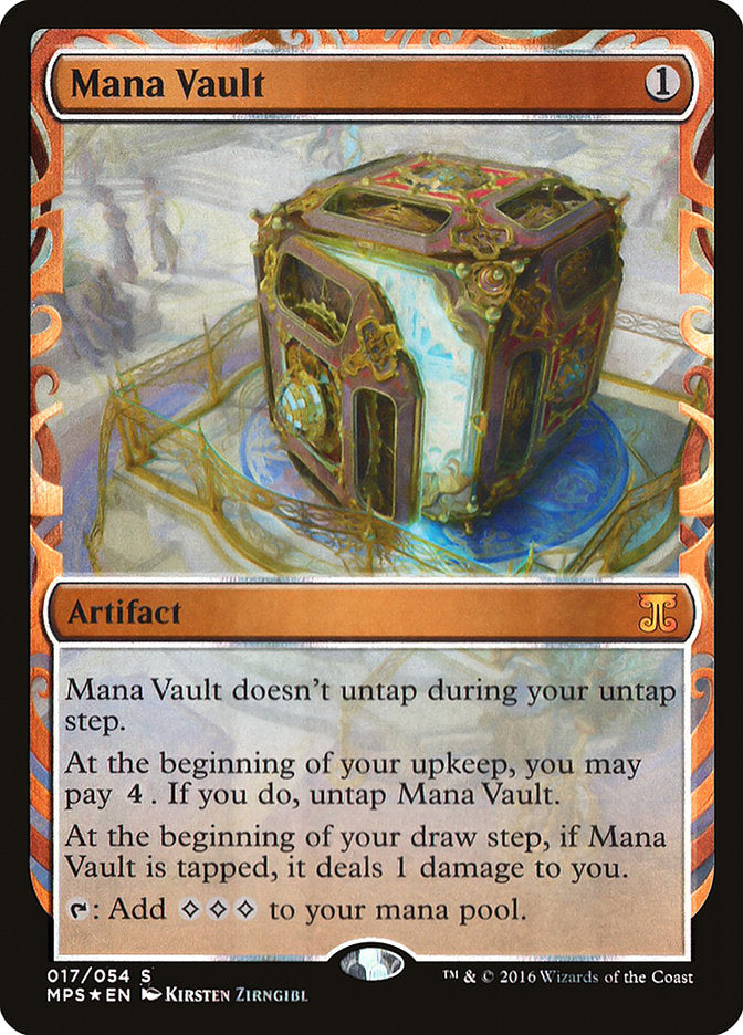 Mana Vault [Kaladesh Inventions] Magic: The Gathering