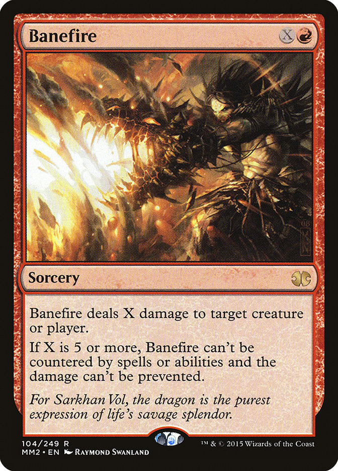 Banefire [Modern Masters 2015] Magic: The Gathering