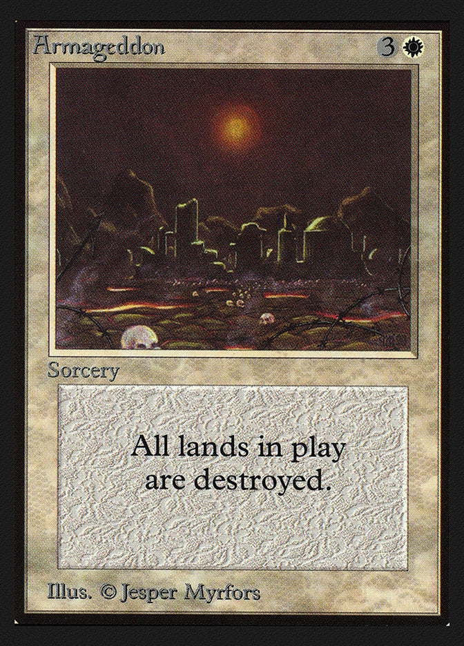 Armageddon [International Collectors' Edition] Magic: The Gathering