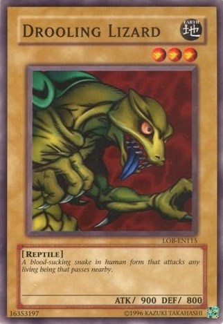 Drooling Lizard [LOB-EN115] Common Yu-Gi-Oh!