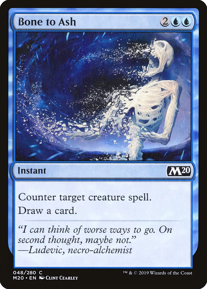 Bone to Ash [Core Set 2020] Magic: The Gathering