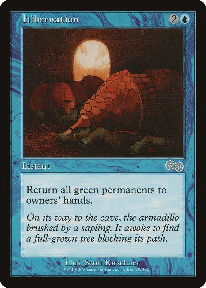 Hibernation [Urza's Saga] Magic: The Gathering
