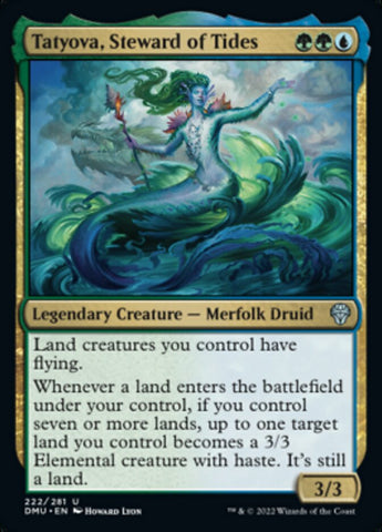 Tatyova, Steward of Tides [Dominaria United] Magic: The Gathering