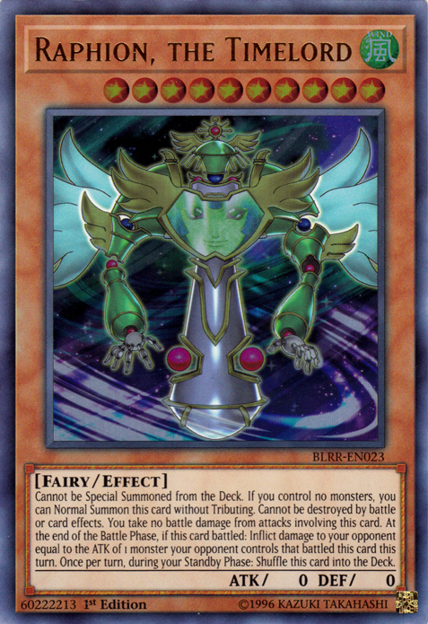 Raphion, the Timelord [BLRR-EN023] Ultra Rare Yu-Gi-Oh!