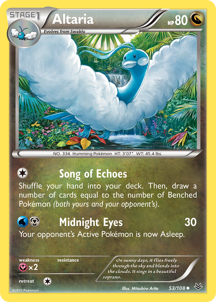 Altaria (53/108) [XY: Roaring Skies] Pokémon