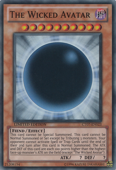 The Wicked Avatar [CT07-EN023] Super Rare Yu-Gi-Oh!