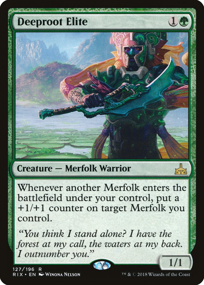 Deeproot Elite [Rivals of Ixalan] Magic: The Gathering