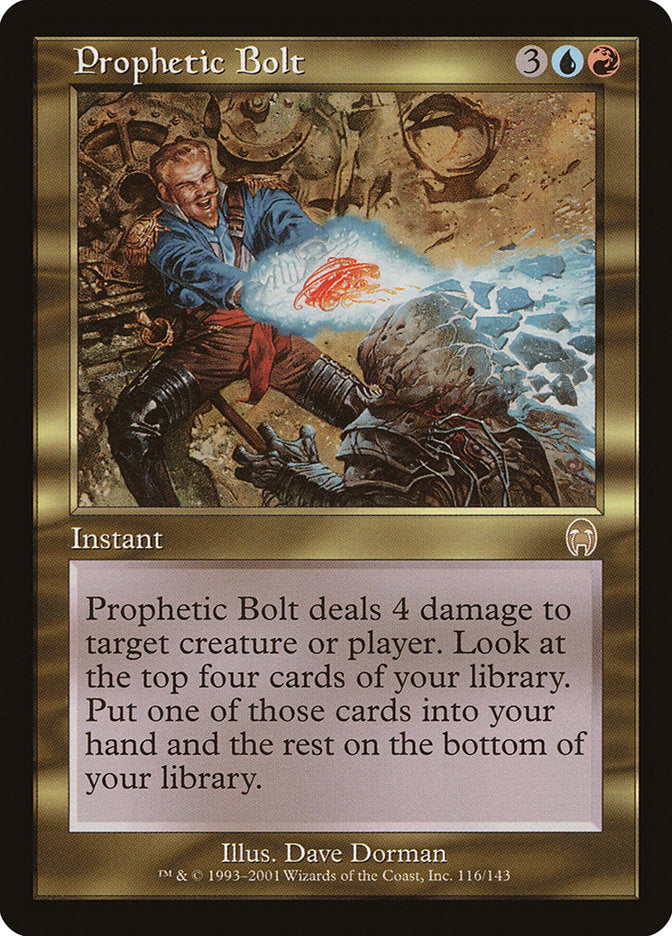 Prophetic Bolt [Apocalypse] Magic: The Gathering