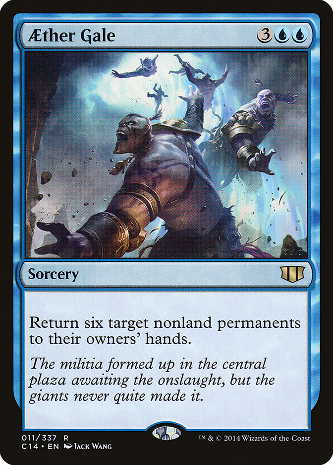 Aether Gale [Commander 2014] Magic: The Gathering