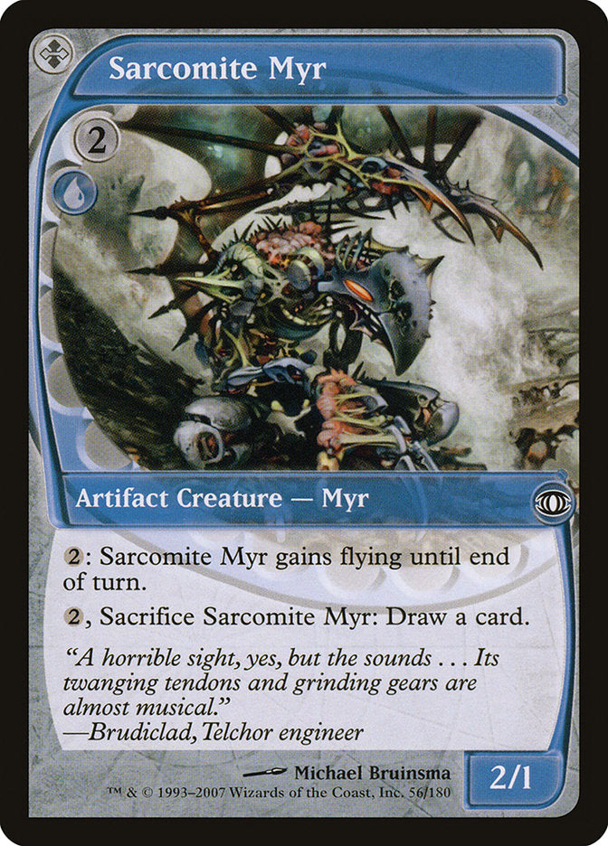 Sarcomite Myr [Future Sight] Magic: The Gathering