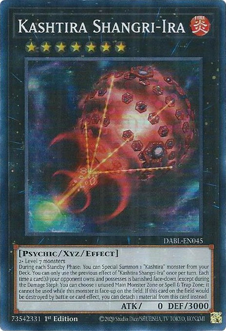 Kashtira Shangri-Ira [DABL-EN045] Super Rare Yu-Gi-Oh!