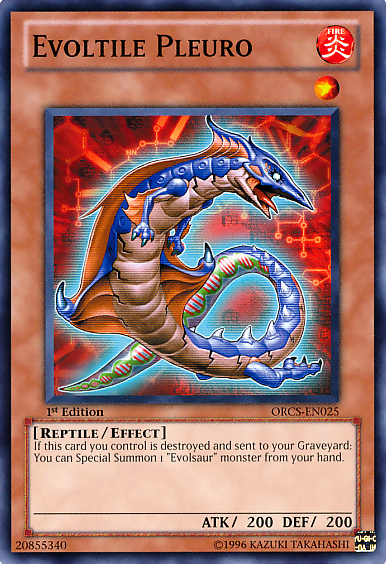 Evoltile Pleuro [ORCS-EN025] Common Yu-Gi-Oh!