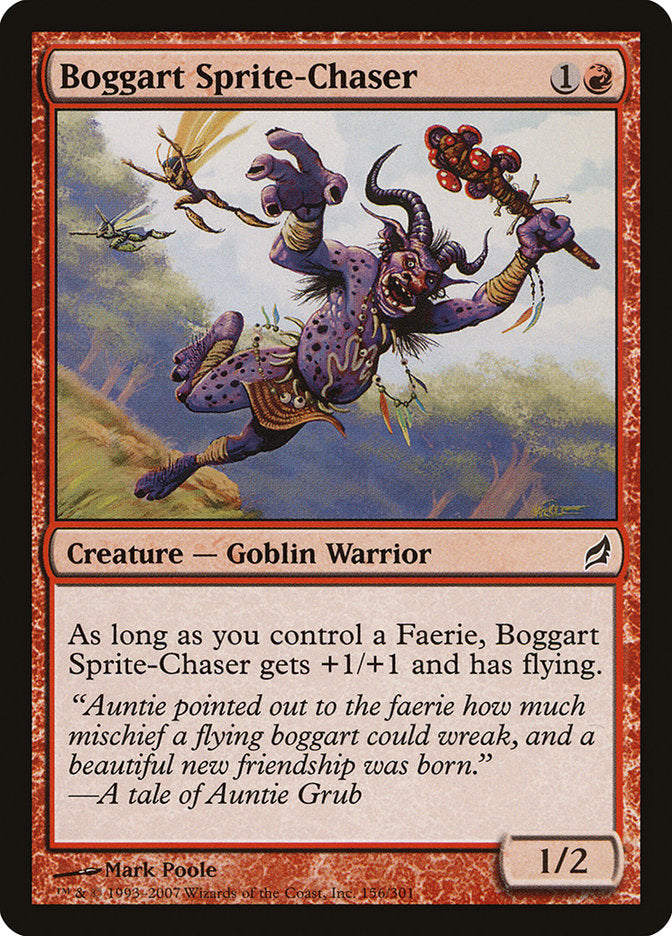 Boggart Sprite-Chaser [Lorwyn] Magic: The Gathering