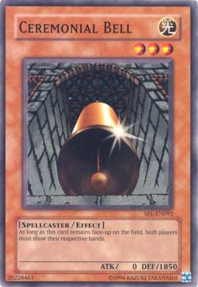 Ceremonial Bell [SRL-092] Common Yu-Gi-Oh!