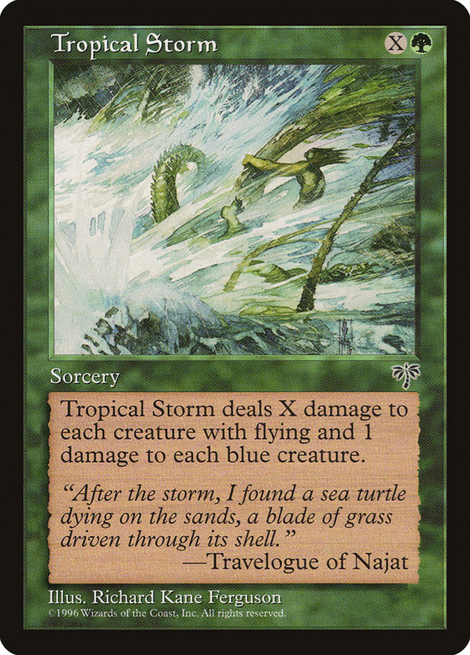 Tropical Storm [Mirage] Magic: The Gathering