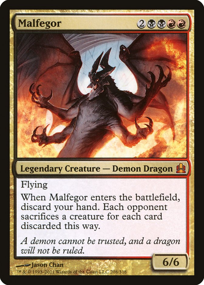 Malfegor [Commander 2011] Magic: The Gathering