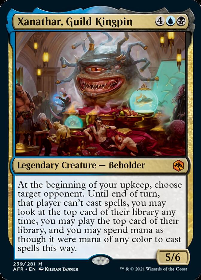 Xanathar, Guild Kingpin [Dungeons & Dragons: Adventures in the Forgotten Realms] Magic: The Gathering