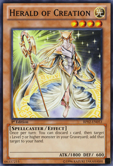 Herald of Creation [BP02-EN053] Common Yu-Gi-Oh!