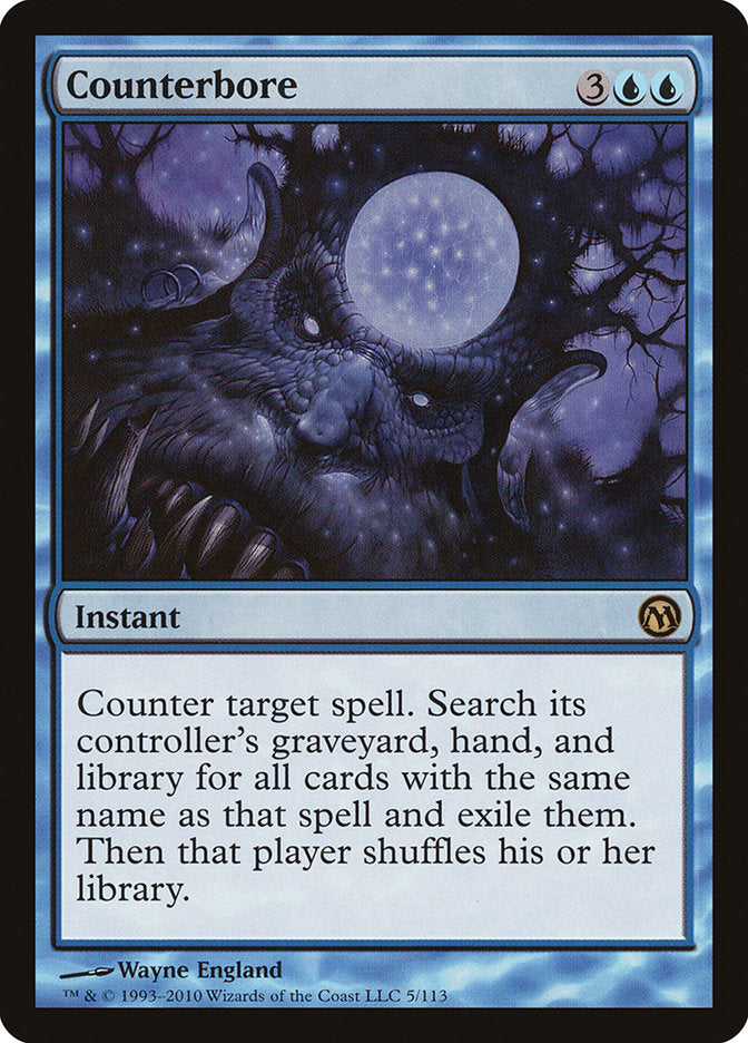 Counterbore [Duels of the Planeswalkers] Magic: The Gathering
