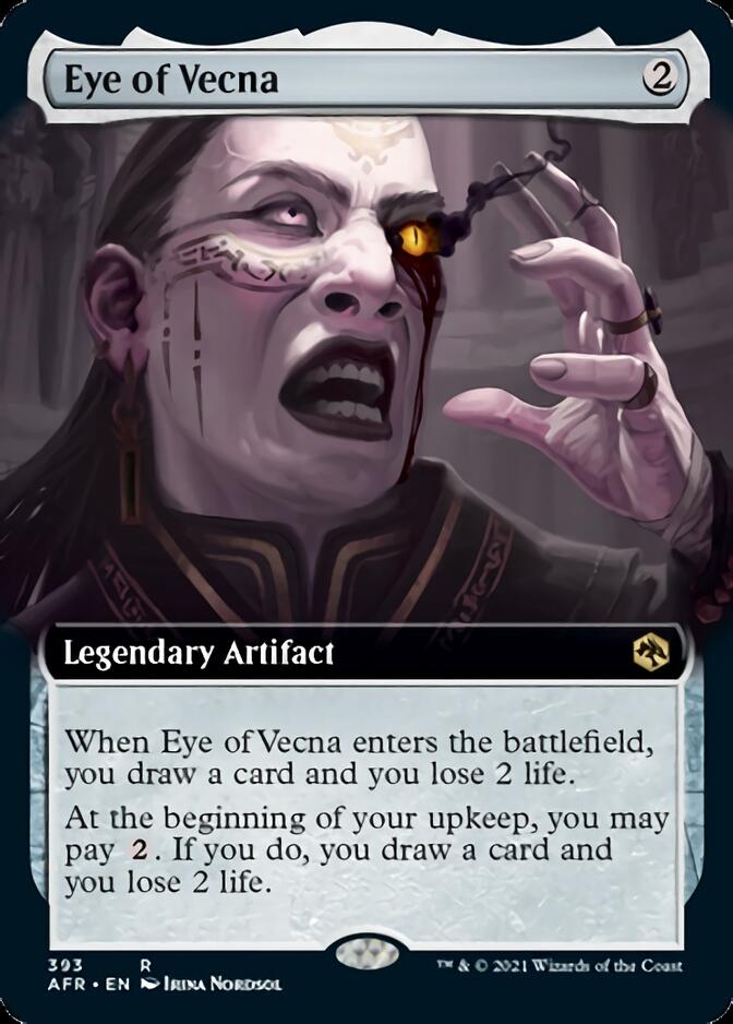 Eye of Vecna (Extended Art) [Dungeons & Dragons: Adventures in the Forgotten Realms] Magic: The Gathering