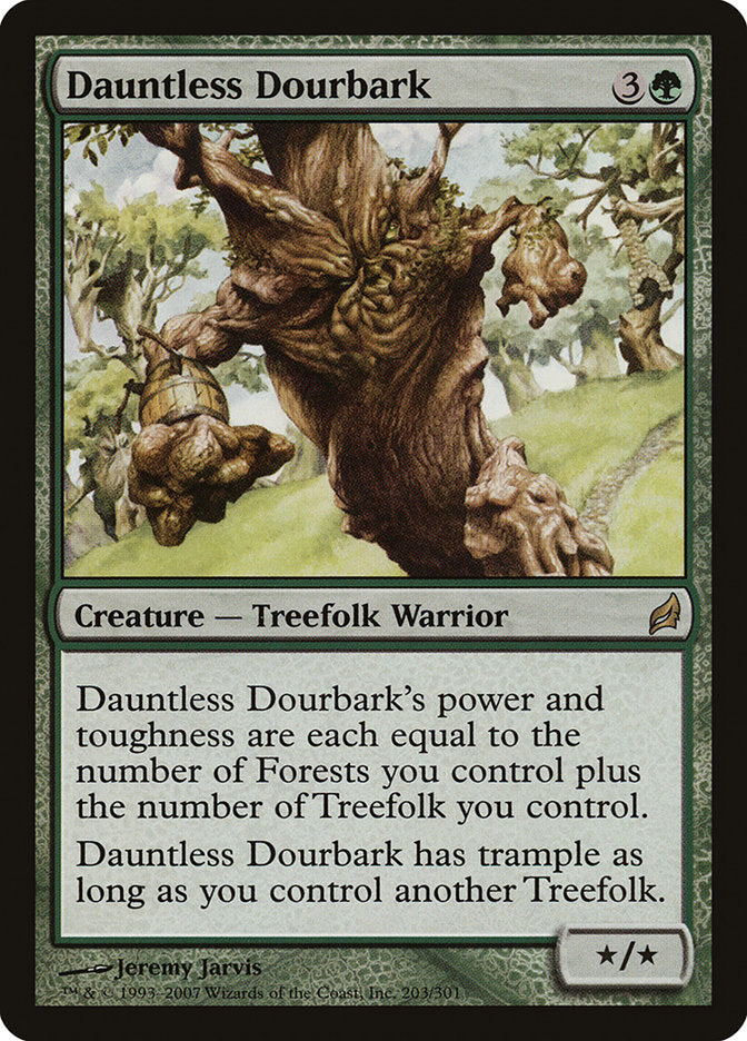 Dauntless Dourbark [Lorwyn] Magic: The Gathering
