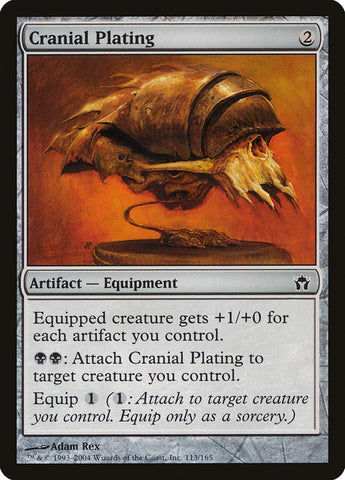 Cranial Plating [Fifth Dawn] Magic: The Gathering