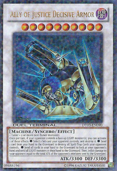 Ally of Justice Decisive Armor [DT03-EN090] Ultra Rare Yu-Gi-Oh!